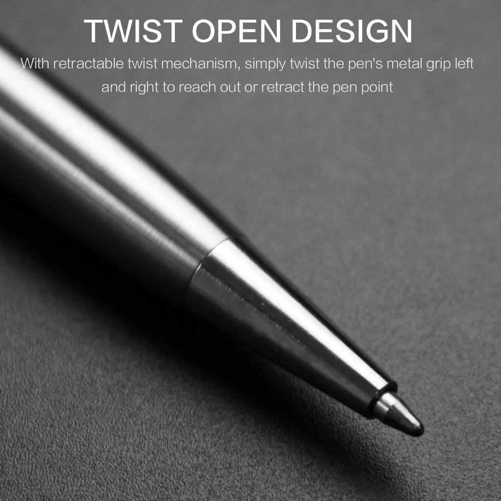 Ballpoint Pens Housing Retractable Ball Point Pen Smooth Writing Roller Ball Pen Elegant Signature Pen Gift Pens for Men Women